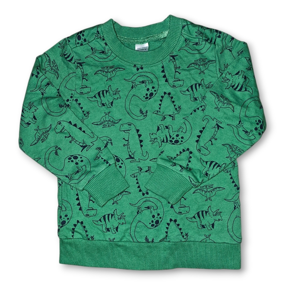 Cater's 3T Toddler Dinosaur Sweatshirt & Jogger Set - Picture 3 of 4